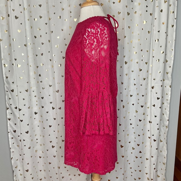 LACE SHIFT DRESS - Picture 5 of 15